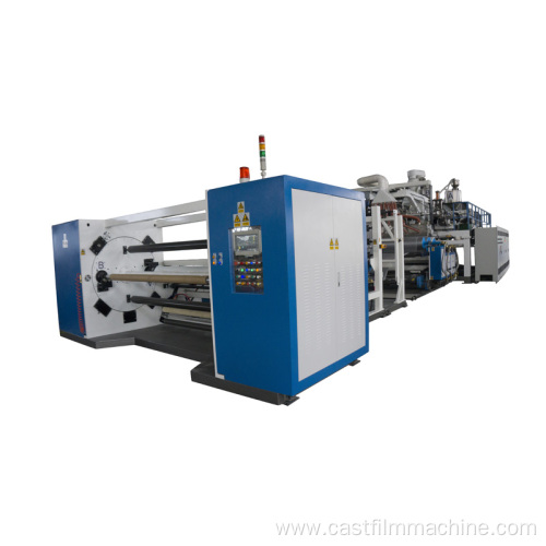 High-efficiency automatic cast film machine